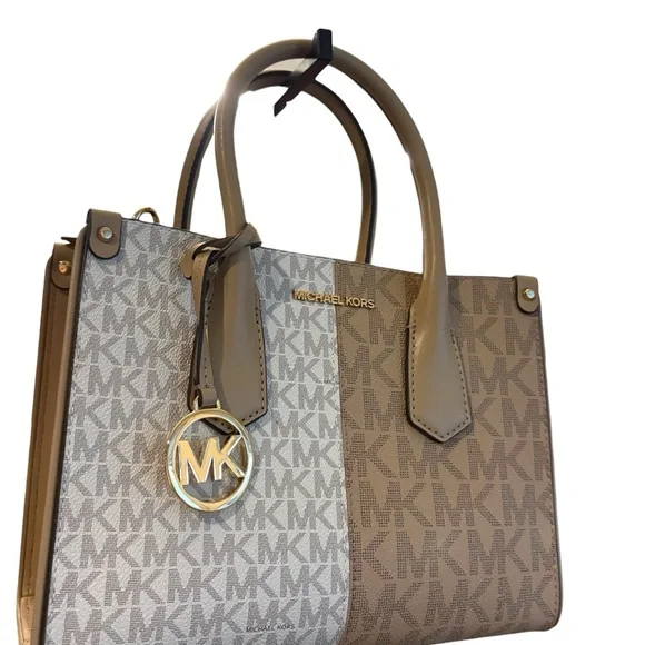 Michael Kors Maple Medium Messenger Crossbody Purse Satchel Women Bag NEW $298